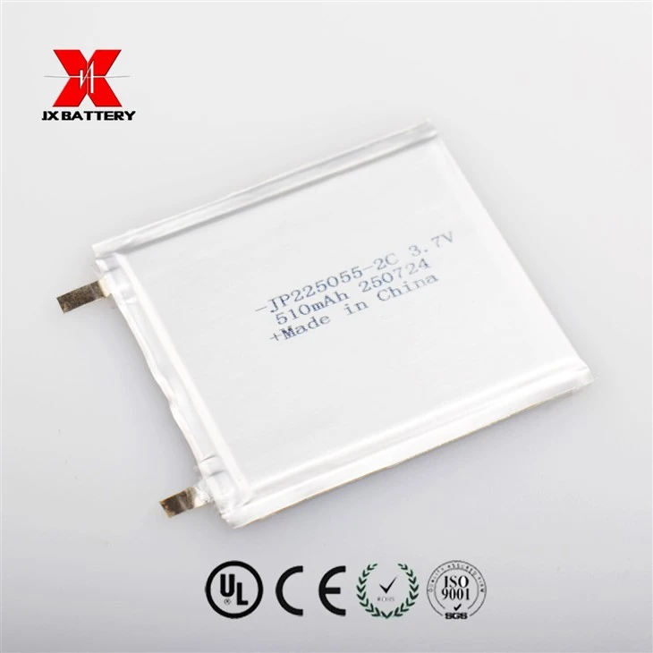 3.7v 510mAh Lipo Battery 2C Discharging suppliers